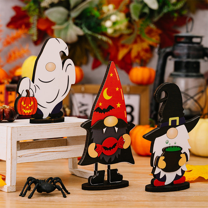 Assorted 2-Piece Halloween Element Ornaments